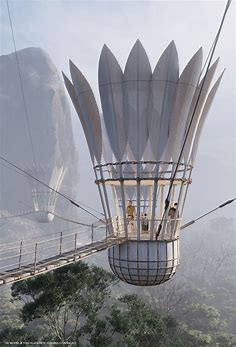 Hanging Bridge With Observation Points :: Behance