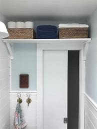Image result for Shelf above Bathroom Door