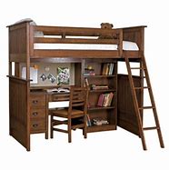 Image result for Student Loft Bed with Desk