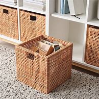 Image result for Decorative Baskets for Shelves