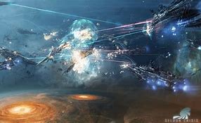 Image result for Massive Space Battle Art