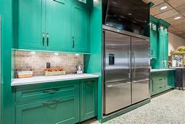 Image result for Cabinet Color with Stainless Steel Appliances