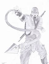 Image result for Scorpion Mortal Kombat Inks