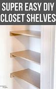 Image result for DIY Closet Storage Shelves