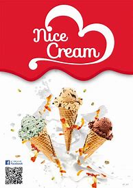 Image result for Ice Cream Ad Poster Design