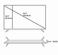 Image result for Dimensions of a 60 Inch Flat Screen TV