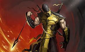 Image result for Scorpion Mortal Kombat Animated