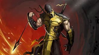Image result for Scorpion Mortal Kombat X Wallpaper Anime