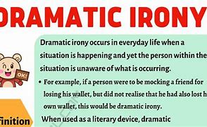 Image result for Dramatic Irony Kid Movie Examples
