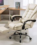 Image result for Reclining Office Chair with Footrest