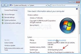 Image result for How to Find Windows Version 32 or 64-Bit