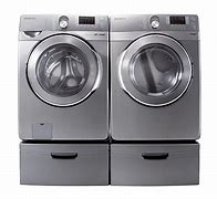 Image result for LG Tromm Dryer and Washer Stackable with Movable Controls