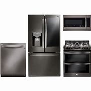 Image result for Package 37 GE Appliance 4 Piece Appliance Package With Gas Range Slate
