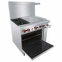 Image result for Commercial Gas Range with Griddle