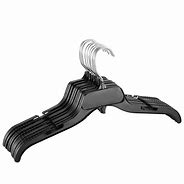 Image result for Plastic Tubular Notched Pants Hangers with Clips
