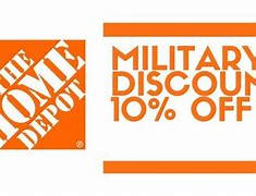 Image result for Home Depot Military Discount Registration