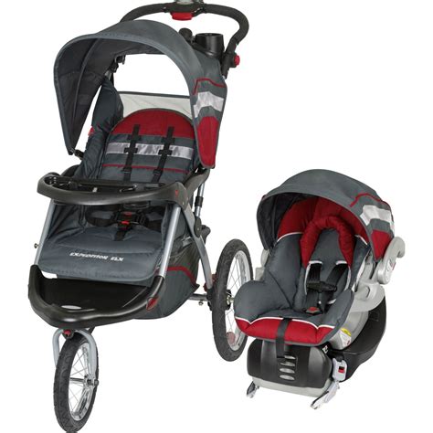 Baby Trend Expedition Elx Jogging Stroller And Car Seat 2 Pc. Travel  