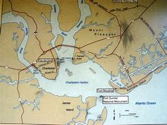Image result for Battle of Fort Sumter Location