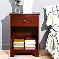 Image result for Night Stand with Shelf