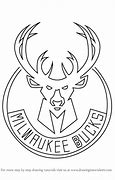 Image result for Milwaukee Bucks Logo Black and White SVG
