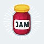 Image result for Jam Jar Cartoon with Face Music