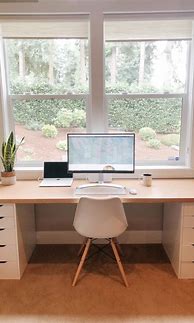 Image result for Home Office Desk DIY Cabinets