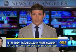 Image result for Anton Yelchin Car Accident