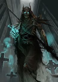 Image result for Necromancer Drawing