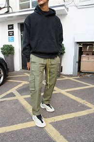 Image result for Boyfriend Hoodie and Cargo Pants