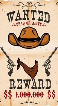 Image result for Wild West Wanted Wall Stencil