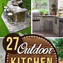 Image result for Simple Outdoor Kitchen