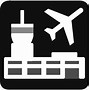 Image result for Airport Clip Art Black and White