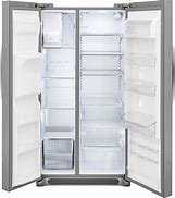 Image result for side-by-side fridge shelves