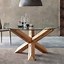 Image result for Glass Table with Wood Base