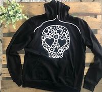Image result for Hoodie with Skull On the Back