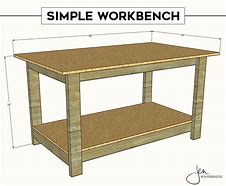 Image result for Free Printable Workbench Plans 2X4