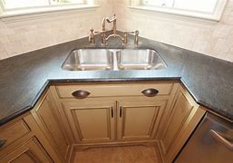 Image result for Granite Corner Kitchen Sink