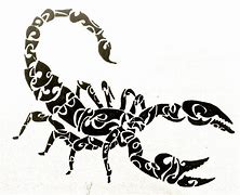 Image result for Tribal Scorpion with Background