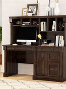 Image result for Solid Cherry Wood Computer Desk