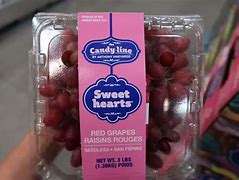 Image result for Costco Candy Heart Grapes
