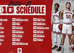 Image result for IU Printable Basketball Schedule