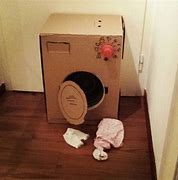Image result for Cardboard Washing Machine