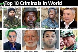 Image result for Top Criminals