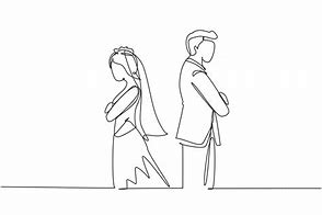 Image result for Divorce Drawings