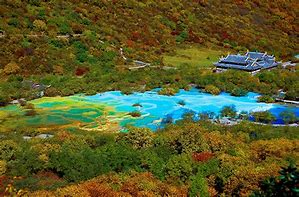 Image result for Huanglong scenic valley
