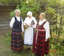 Image result for Latvian National Dress