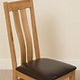 Image result for 6 Chairs and Dining Room Table Oak Wood Used