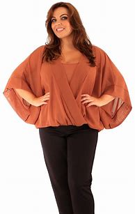 Image result for Plus Size Batwing Tops