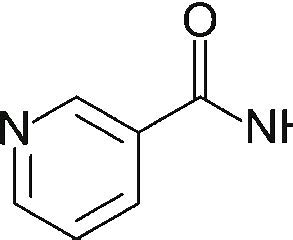 Image result for niacinamide molecular structure