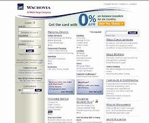 Image result for Wachovia Online Banking